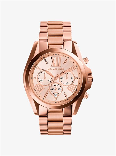 michael kors boyfriend watch|michael kors oversized bradshaw watch.